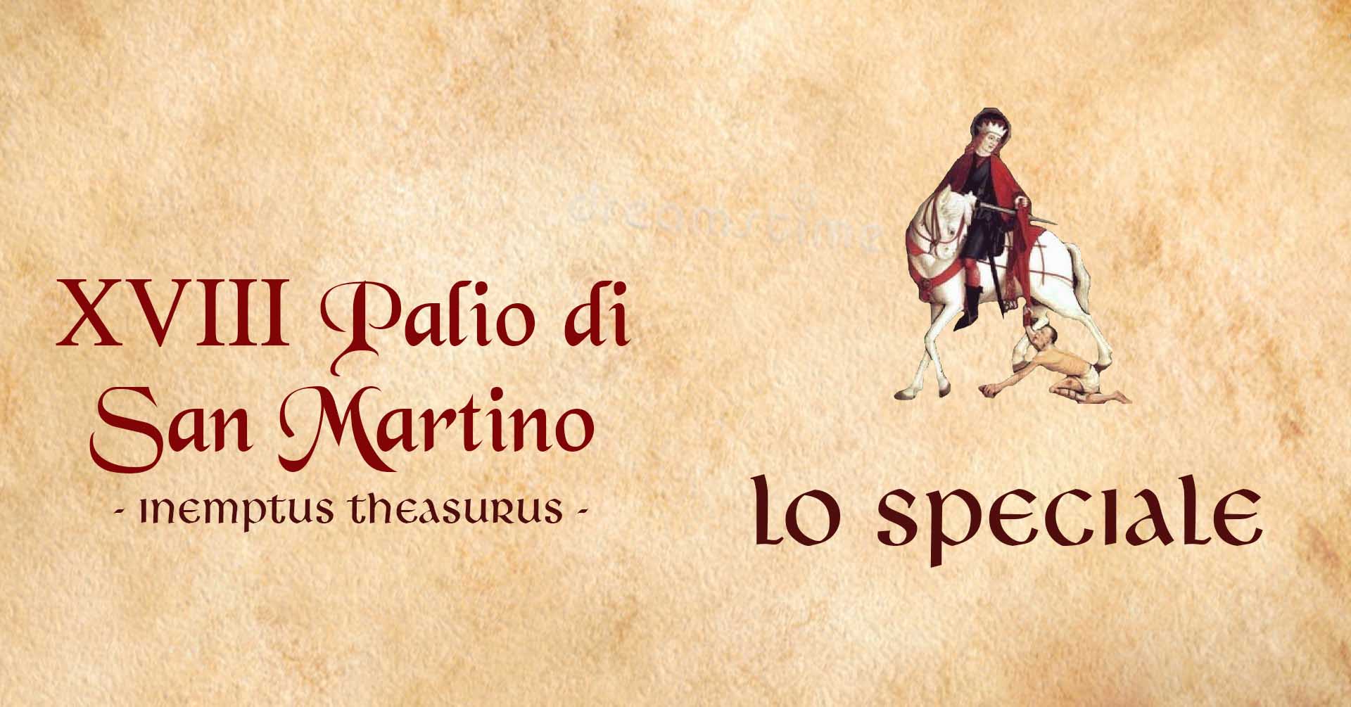 Lo speciale del Palio di San Martino